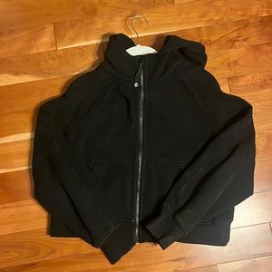 Black Lululemon Scuba Oversized Full Zip